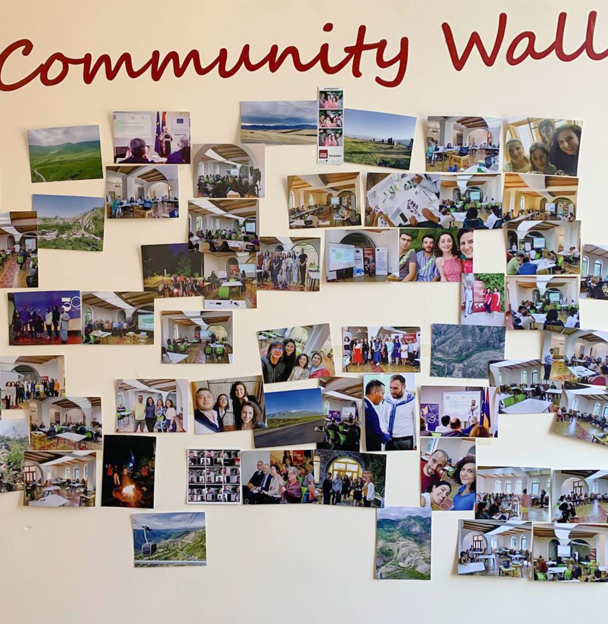 Impact Hub Syunik Community Wall